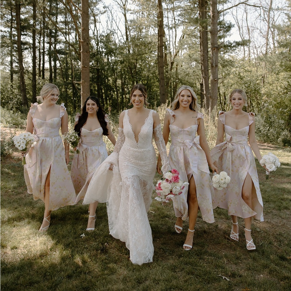 V. Chapman bridesmaid dresses. Sizes 0, 2, and 8. - Picture 9 of 10